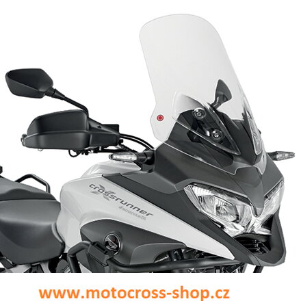 Plexi přední HONDA CROSSRUNNER 800 /15-20/ (55 X 42 CM)