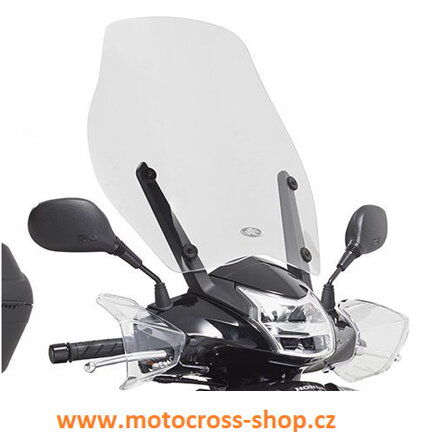 Přední plexi HONDA SH MODE 125 /13-17/ 