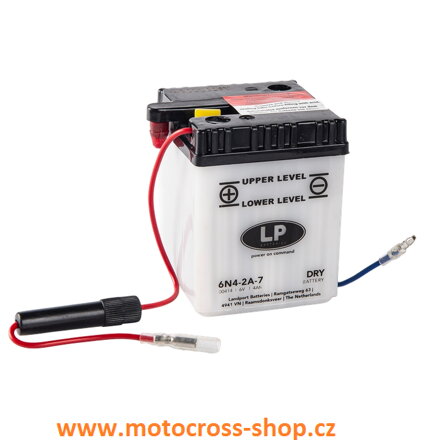 LANDPORT AKUMULATOR 6N4-2A-7 6V 4AH 71X71X94 OBSŁUGOWY - ELEKTROLIT OSOBNO (4) UE2019/1148