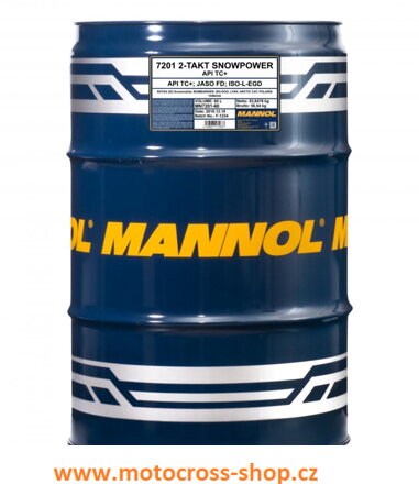 MANNOL 2T SNOWPOWER BECZKA 60L (7201)