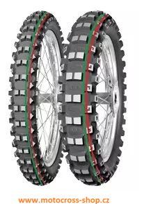 Pneu MITAS 120/90-18 TERRA FORCE MX-MH 65M TT SUPER SOFT EXTREME (PODWÓJNY ZIELONY PASEK) TYŁ DOT 2021 (DOT:DSDJ/CVDJ) (26354)