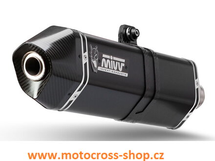 MIVV KOŃCÓWKA WYDECHU KTM 1190 ADVENTURE '13-20, 1050/1290 ADVENTURE '15-20, 1090 ADVENTURE '17-19 SPEED EDGE STAINLESS STEEL BLACK CARBON CAP