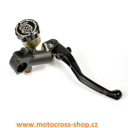 MOTO-MASTER POMPA HAMULCA RADIALNA 12MM Z DŹWIGNIĄ (BLACK MODEL) KOLOR CZARNY (NA ZAMÓWIENIE)