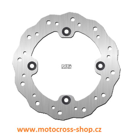 Brzdový kotouč zad. HONDA CR 125 /89-97/, CR 250 /89-96/ (220X121X5MM) (4X10,5MM) WAVE