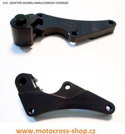 NG ADAPTER ZACISKU HAMULCOWEGO OVERSIZE 320 MM HONDA CR 125/250/500 '95-03, CFR 450R '02-03, XR 250/400/600/650 NG ADAPTER ZACISKU HAMULCOWEGO OVERSIZE 320 MM HONDA CR 125/250/500 '95-03, CFR 450R '02-03, XR 250/400/600/650