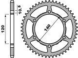 Rozeta ocel KAWASAKI EN 500 /96-05/ (ŁAŃC. 520)